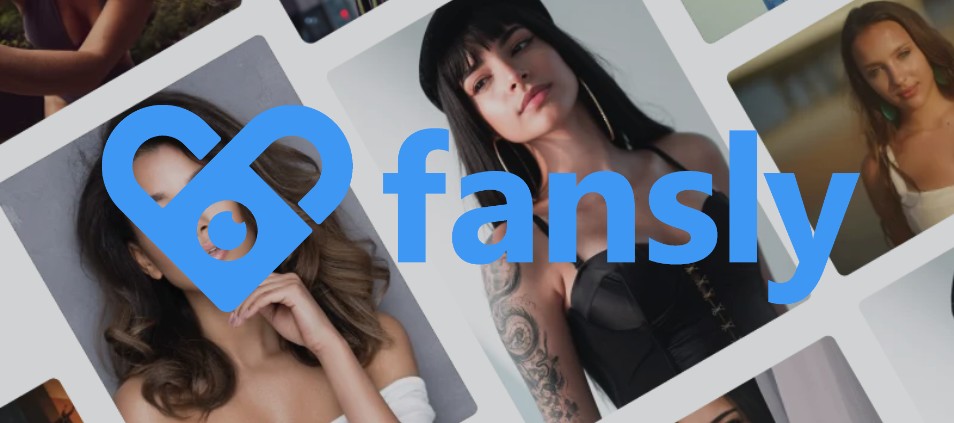 Bannière marketing de Fansly.